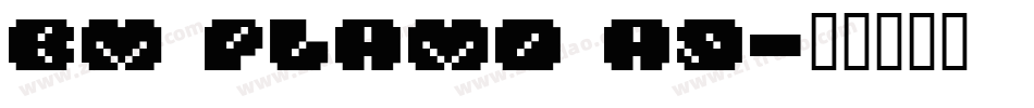 BM plamo A9字体转换